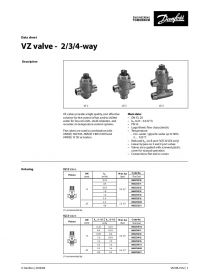 Data sheet VZ valve - 2/3/4-way (Техническая спецификация).pdf