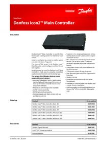 Data sheet Danfoss Icon 2™ main controller (Технічна специфікація).pdf