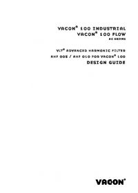 Design guide vlt advanced harmonic filter ahf 005 ahf 010 for vacon 100 (Керівництво з проектування).pdf