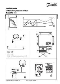 Руководство по монтажу differential pressure switch Type CAS 155 (Installation Guide).pdf