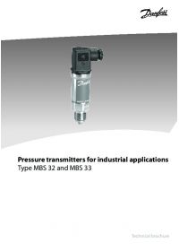 Technical brochure pressure transmitters for industrial applications type MBS 32 and 33 (Техническая брошюра).pdf
