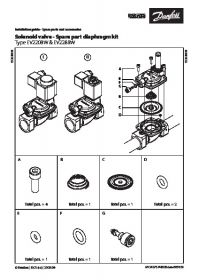 Руководство по монтажу Solenoid valve - Spare part diaphragm kit Type EV220BW EV228BW (Installation Guide).pdf