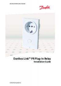 Руководство по монтажу Danfoss Link PR Plug-In Relay (Installation Guide).pdf