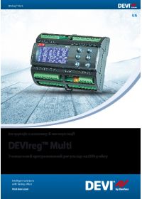 Інструкція з монтажу й експлуатації DEVIreg Multi 7-канальний програмований регулятор на DIN-рейку (Installation and operating).pdf