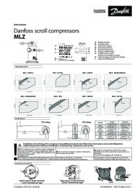 Instructions Danfoss scroll compressors MLZ (Інструкція).pdf