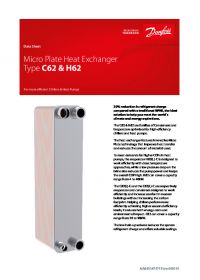 Data sheet micro plate heat exchanger type C62 & H62 (Техническое описание).pdf
