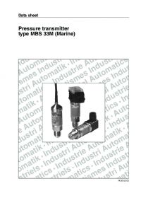 Data sheet Pressure transmitter type MBS 33M (Marine) (Технический паспорт).pdf