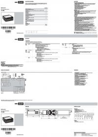 Instruction sheet electronic controller MCX06C (Інструкція по експлуатації).pdf
