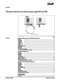 Data sheet Pressure switches and thermostats (Технічний паспорт).pdf