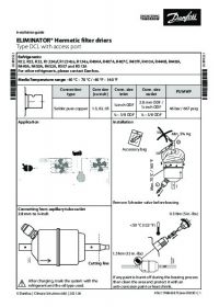 Installation guide Eliminator hermetic filter driers type DCL with access port (Керівництво по установці).pdf