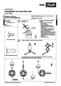Installation guide Eliminator hermetic filter drier type DMSC (Руководство по установке).pdf
