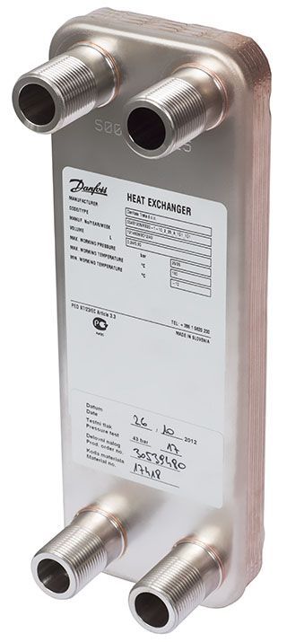 XB20, Пластинчастий теплообмінник