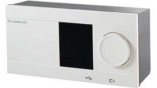 ECL Comfort 210, Електронний регулятор