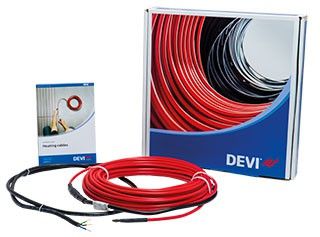 DEVIflex 18T, Нагрівальний кабель двожильний із суцільним екраном