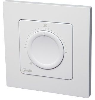 Danfoss Icon Dial, Комнатный терморегулятор, встроенный